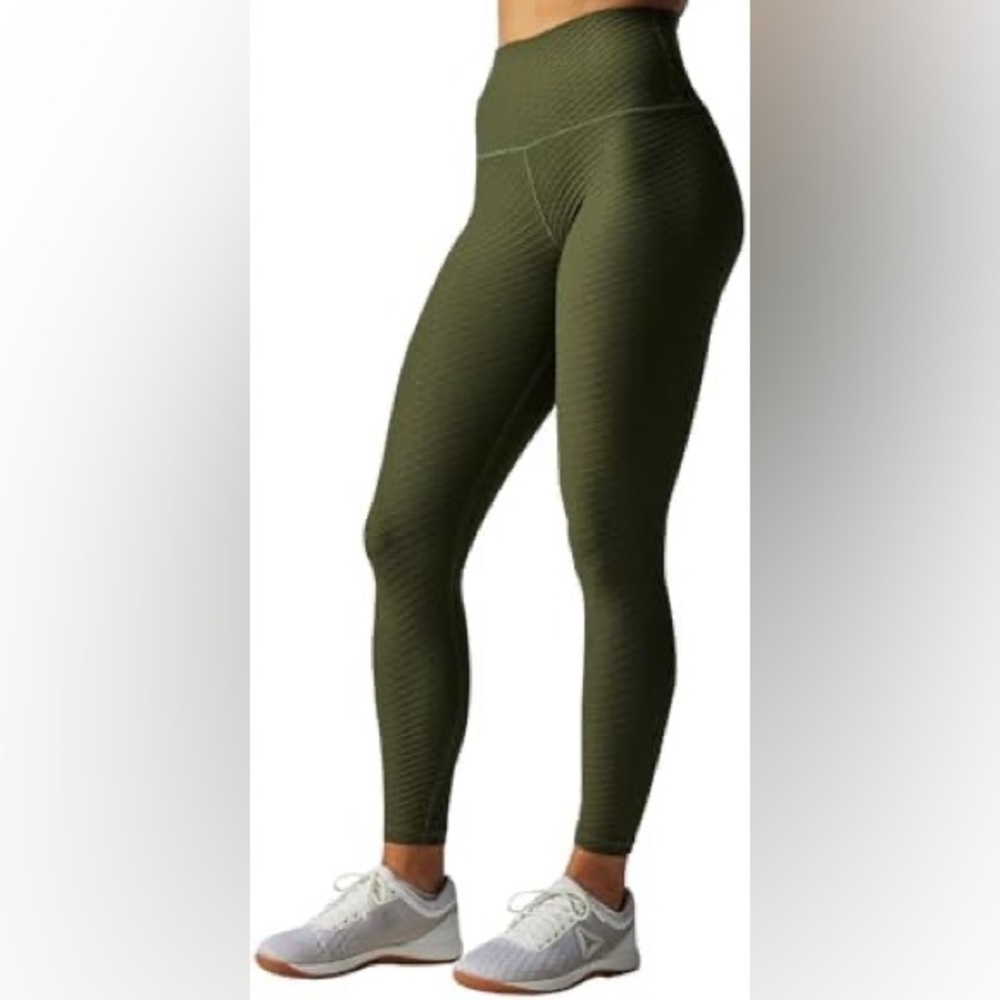 Born Primitive 🆕 NWT High Waisted Paragon Forest Green Leggings Size L